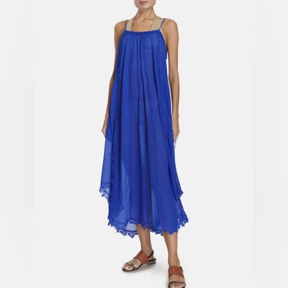 Ramy Brook Rio Embellished Midi Dress